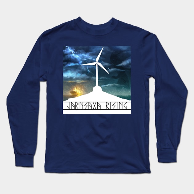 Jarnsaxa Rising Long Sleeve T-Shirt by 6630 Productions